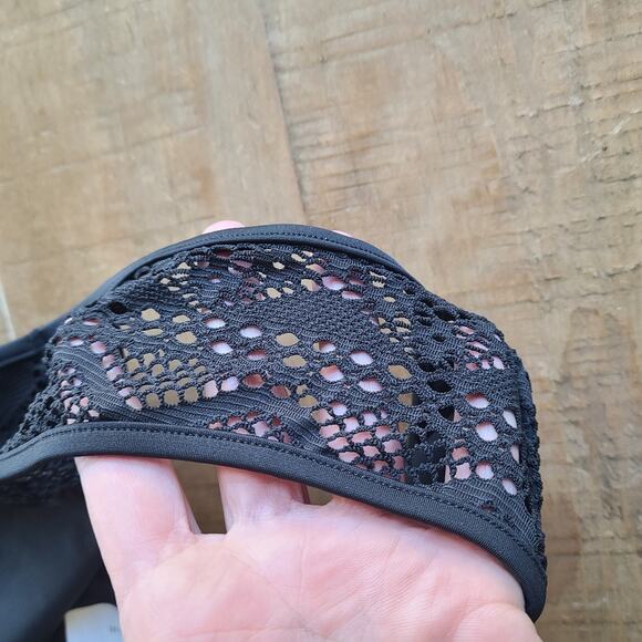 FREYA SUNDANCE Womens Black Underwire Padded TANKINI TOP Bikini Bottom 30DD / L - Picture 12 of 13